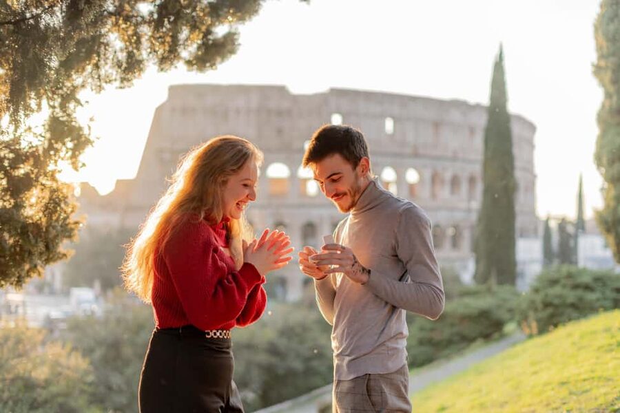 Secret Proposal Photoshoot in Rome + Reel - Price and value: $75 for up to 2 people, and why it can be worth it
