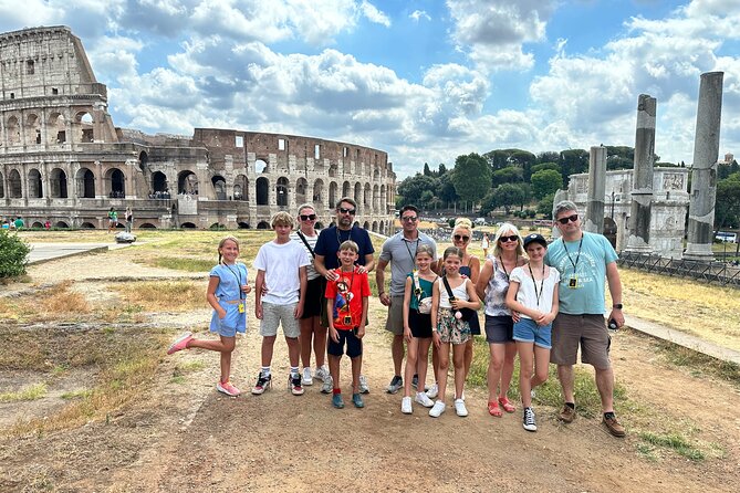 Semi Private Guided Tour of the Colosseum & Forums for Kids & Families in Rome - Group size, timing, and what a 2.5-hour day feels like