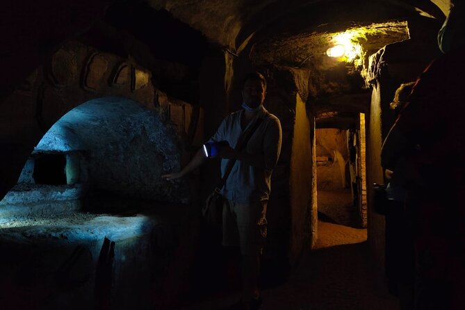 Semi Private Tour of Roman Catacombs and Bone Chapels - Stop 2: Santa Domitilla catacombs beneath Rome
