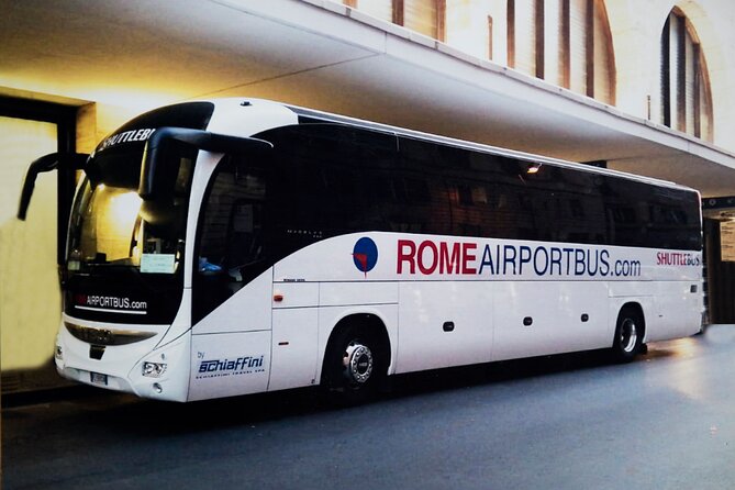 Shuttle Bus between Fiumicino Airport (FCO) and Rome center (Termini) - Boarding at FCO: Bays, Signs, and Getting Your Ticket Read
