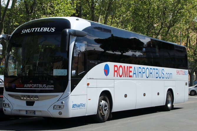 Shuttle Bus between Fiumicino Airport (FCO) and Rome center (Termini) - On the Bus: What the 50 Minutes Feels Like