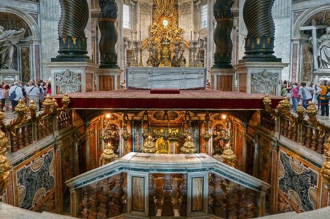 Skip The Line St.Peters Basilica & Papal Tombs Tour with Dome - The St. Peter’s Basilica stop: what the guide actually helps you see
