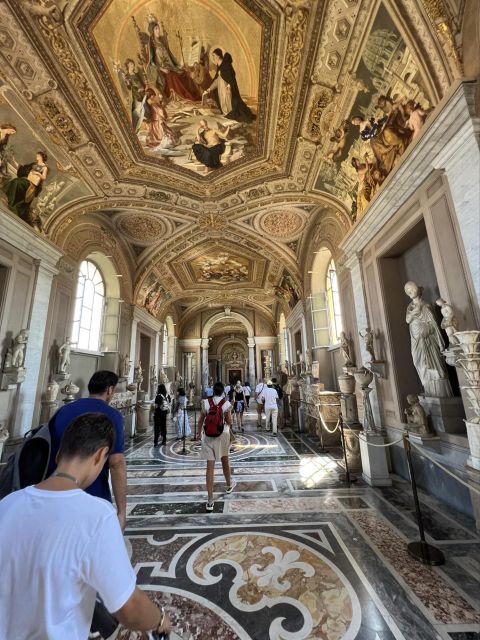 Skip-the-Line Vatican Museum, Sistine Chapel & Basilica Tour - Sistine Chapel: brief visit, big impact, and photo etiquette
