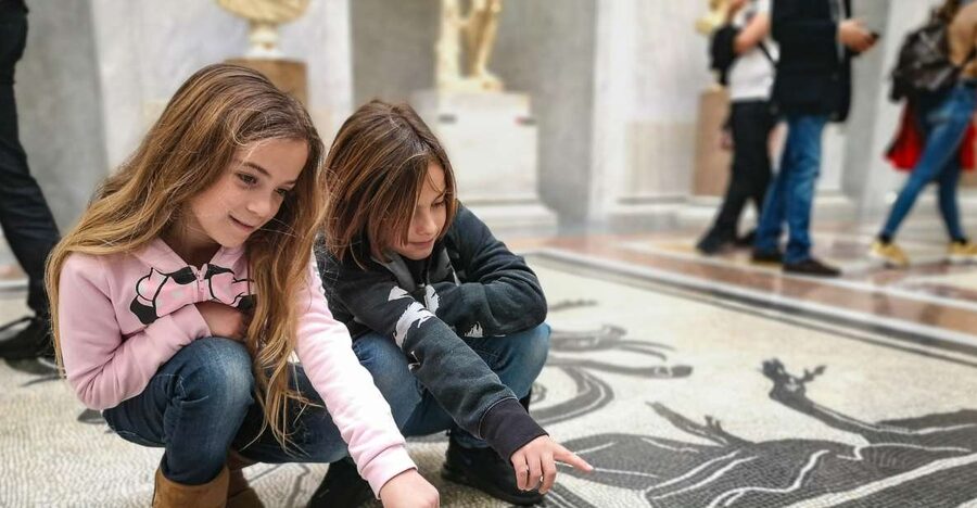Skip-the-Ticket-Line Kids Fun Sistine Chapel & Vatican Tour - Raphael Rooms: School of Athens and Parnassus without the overwhelm