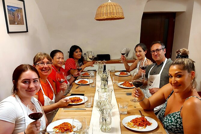 Small-Group Pasta Making steps from the Vatican Museums - Roman menu time: what you cook, what you learn, and why it tastes like Rome