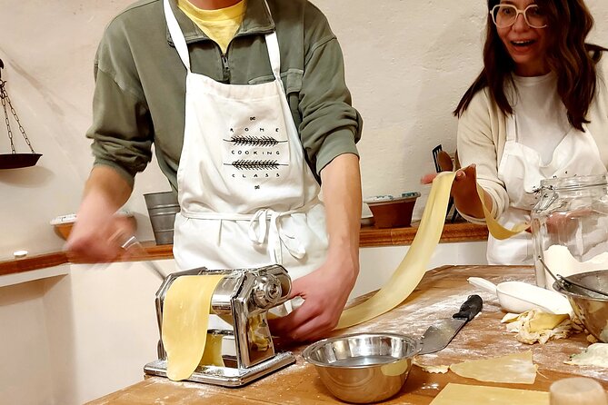 Small-Group Pasta Making steps from the Vatican Museums - The meal and wine: how the class ends (and why that’s important)