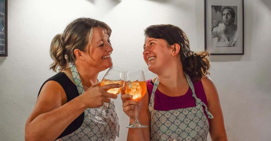 Spritz and Spaghetti Traditional Cooking Class in Rome - Via Cesare Balbo: finding the right kitchen in Rome