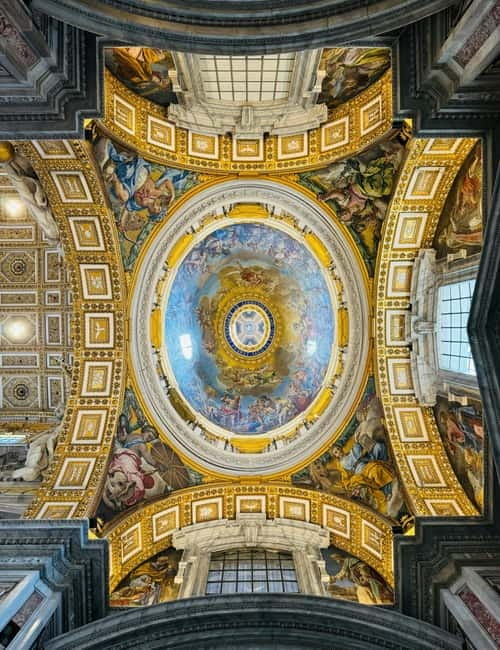St. Peter's Basilica Entrance Tickets - Optional Dome Access: Panoramic Views of Vatican City and Rome