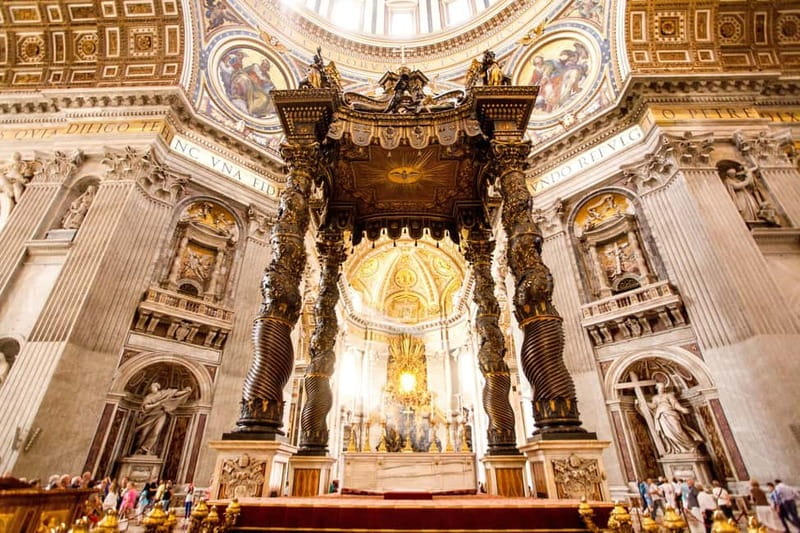 St Peter's Basilica Express Guided Tour with Dome Climb - Panoramic Views: What to Look For From Rome’s Highest Point