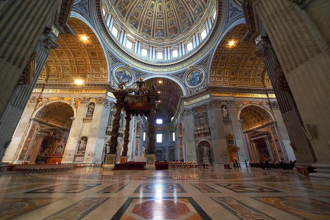 St. Peter’s Basilica Priority Access Tour with Dome & Crypt - The dome plan: elevator first, then 320 steps of payoff