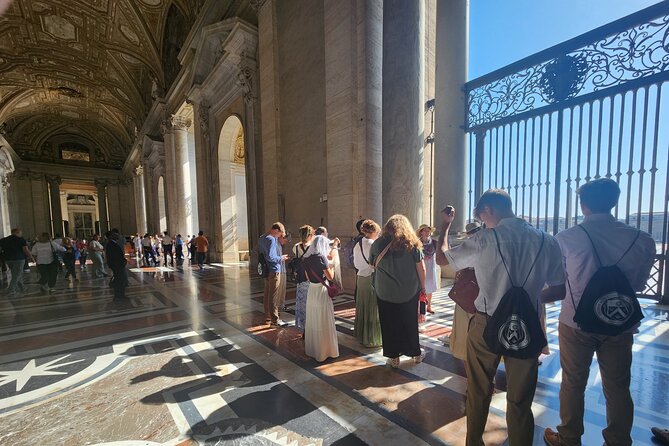 St. Peter's Basilica Tour - Inside the Basilica: marble, ceilings, mosaics, and a guided art plan