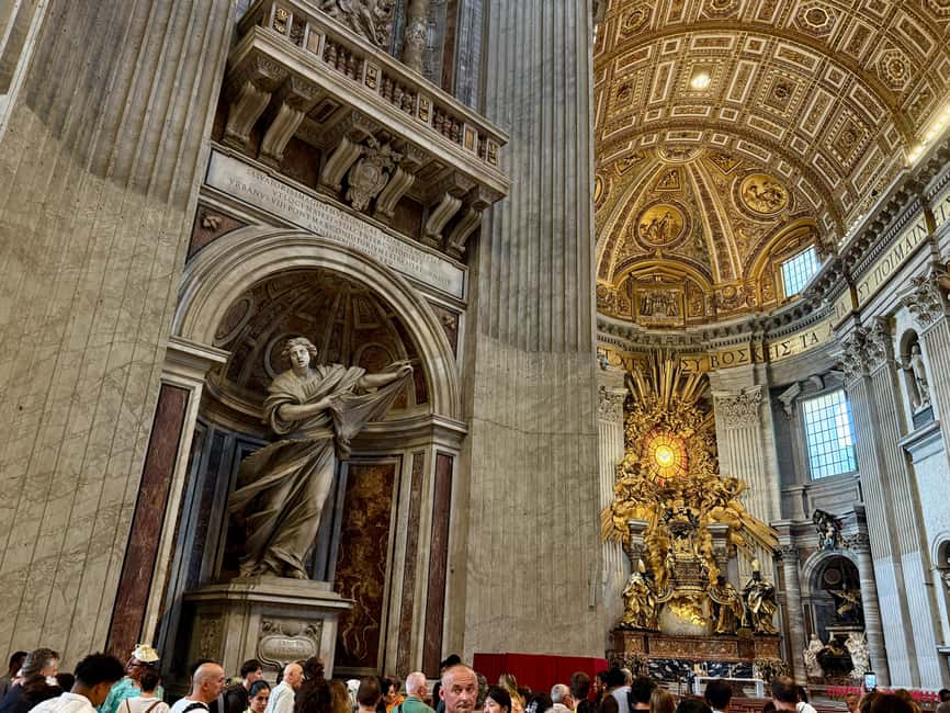 St.peter's Basilica Tour with Dome View & Underground Access - Multilingual Guides and the Small Details That Make It Work