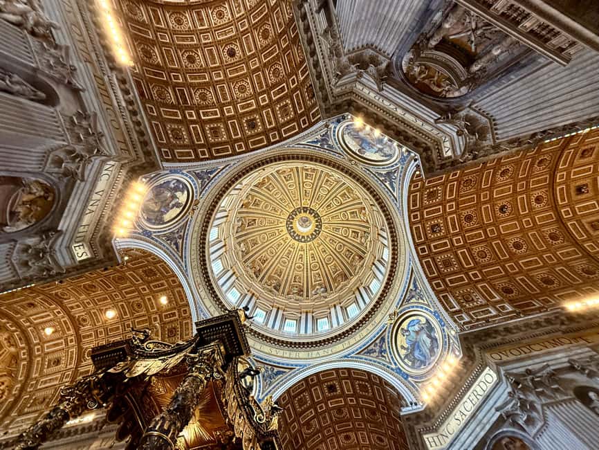 St.peter's Basilica Tour with Dome View & Underground Access - FAQ