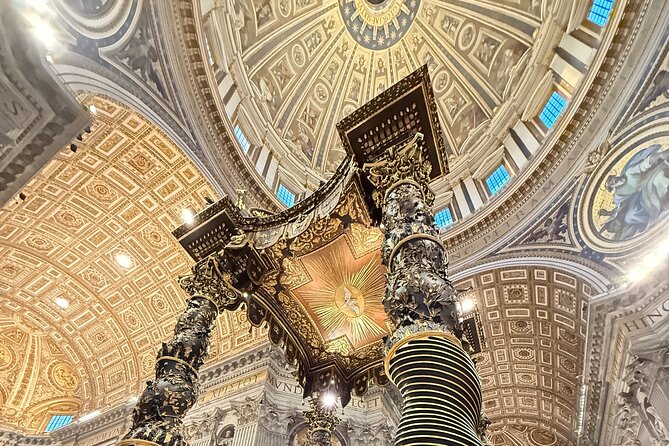 St. Peter's Semi-Private Tour (small groups) - Michelangelo’s dome and Bernini’s Baldachin: two giants, explained