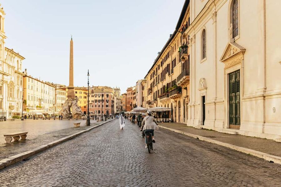 Sunrise in Rome: Small Group E-Bike Tour & Italian breakfast - Campidoglio Hill sunrise: the photo stop that makes the whole morning click