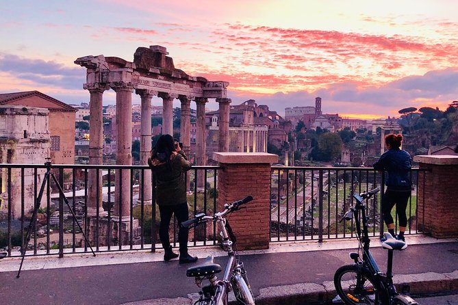 Sunrise in Rome: Small Group E-Bike tour with Italian Breakfast - Key things to know before you go