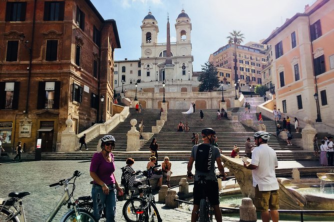 Sunrise in Rome: Small Group E-Bike tour with Italian Breakfast - Colosseum: you’ll see it, but don’t count on tickets