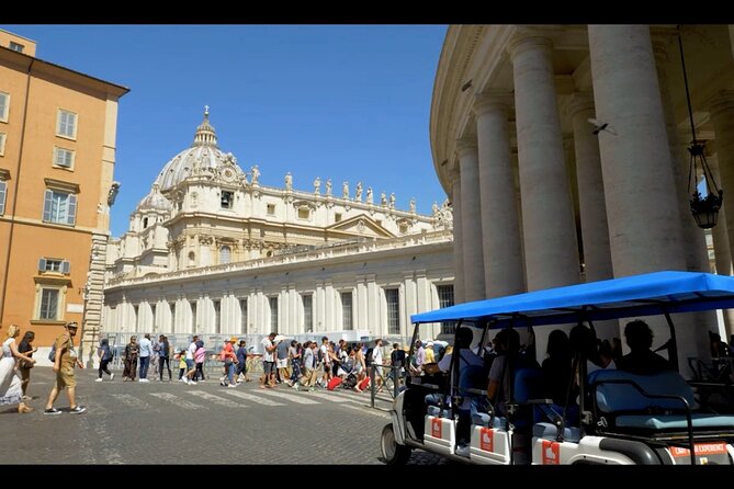 The best of Rome by Golf Cart - private tour - Key things to know before you go