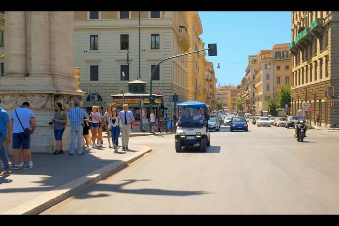 The best of Rome by Golf Cart - private tour - A 3-Hour Private Rome Loop by Golf Cart