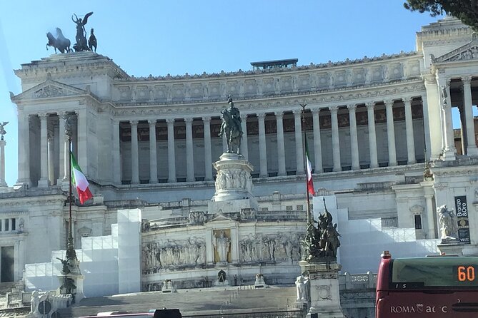 The best Rome Golf Cart Tour! - Vittoriano Area and the Tomb of the Unknown Soldier: Larger Than It First Looks