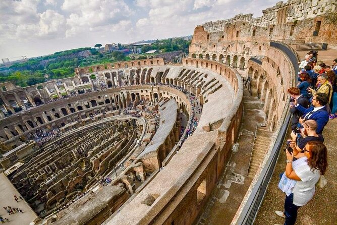 The Colosseum's Attic with 3rd, 4th & 5th Levels with Audio Guide - Roman Forum (45 minutes): temples, the Sacra route, and major names