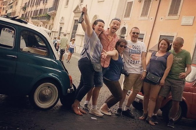 The ORIGINAL Fiat 500 Tour of Rome's 7 Hidden Gems - Your route, stop by step: baths, keyholes, viewpoints, and ancient arenas