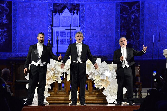 The Three Tenors in Rome - Nessun Dorma - Dress smart-casual and pack for church weather
