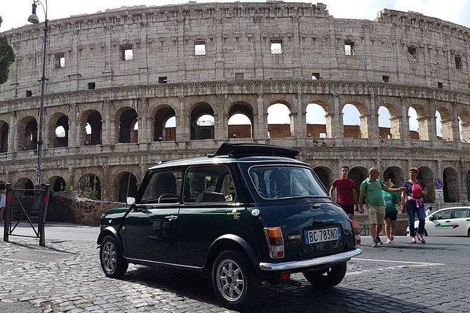 THINK BIG, GO MINI! Rome Day&Night in Mini Cooper Classic Cabrio - Meet Luca and Fabio: how a small group changes the tour