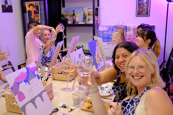 Tipsy Painting Class Rome - Why Monti makes this a smart evening plan