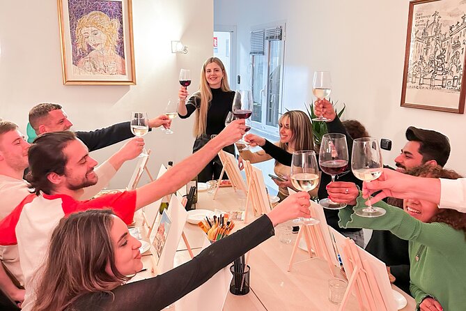 Tipsy Painting Class Rome - Finding the studio near Corso Vittorio Emanuele II (and why signage trips people up)