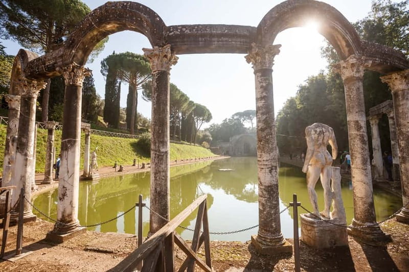 Tivoli: Entrance Ticket to Villa Adriana & App Audioguide - Canopo and the Serapeum grotto: water features as a design language