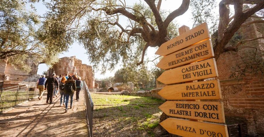 Tivoli: Entrance Ticket to Villa Adriana & App Audioguide - Antinous statues and Roman art details you can actually spot