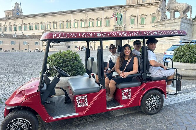 Tour of Rome in Golf Cart: Seven Hills of Rome - Celio, Aventine Keyhole, and Giardino degli Aranci: the hilltop finish