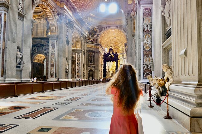 Tour of St Peter's Basilica with Dome Climb and Grottoes - Inside the Basilica: Pietà, Mosaics, and the 30-Meter Canopy