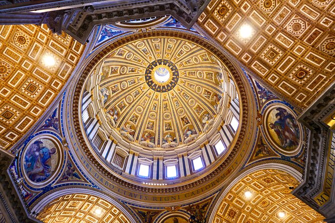 Tour of St Peter's Basilica with Dome Climb and Grottoes - Headsets and a Small Group: How You Keep Up in a Crowded Holy Place
