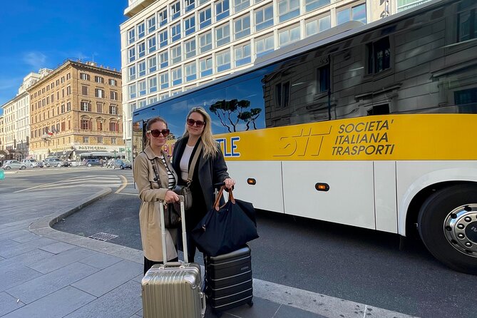 Transfer Ciampino Airport - Rome City Center Shuttle Bus - Ciampino Airport to Rome Termini in About 40 Minutes