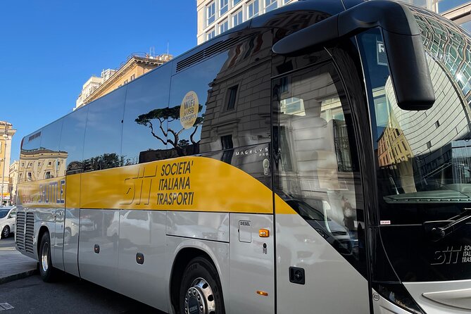 Transfer Fiumicino Airport from/to Vaticano shuttle bus - The ride time: what ~50 minutes really means