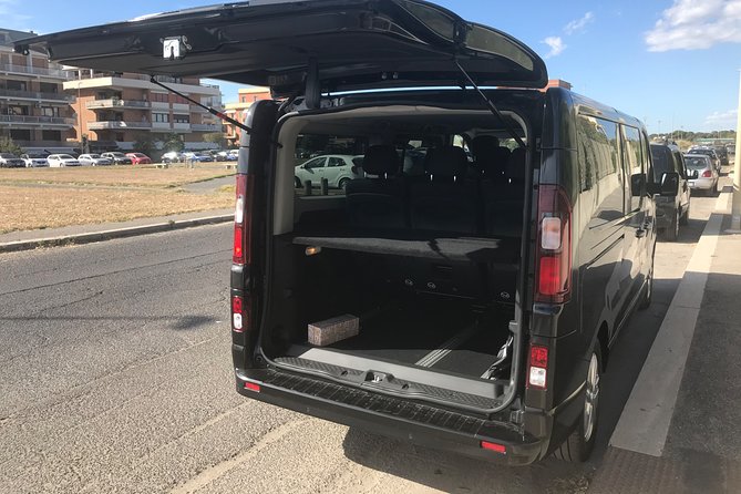 Transfer from Rome to the Rome Airports - The vehicle and luggage rules that can bite (if you ignore them)