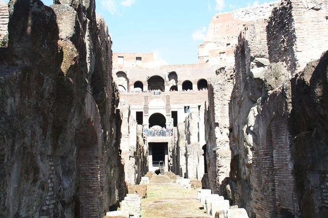 Undergrounds Areas Colosseum and Roman Forum Small Group Tour - Stop 1: Colosseum Undergrounds, Arena Floor, and the 1st–2nd Levels