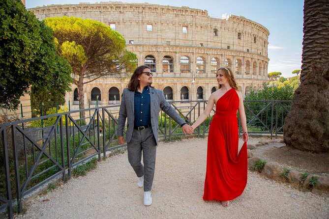 Unique Rome Experience: Personalised Photoshoot at Colosseum - Outside the Colosseum: Dramatic Shots Without an Entry Ticket