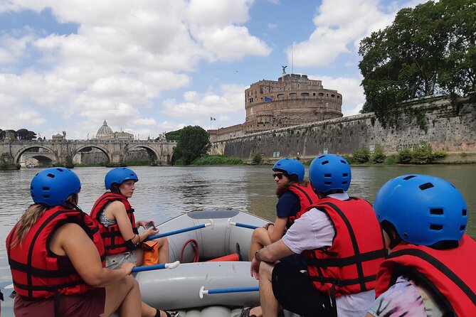 Urban Rafting on Rome's Tiber River - Safety Setup: Helmets, Life Jackets, and Waterproof Storage