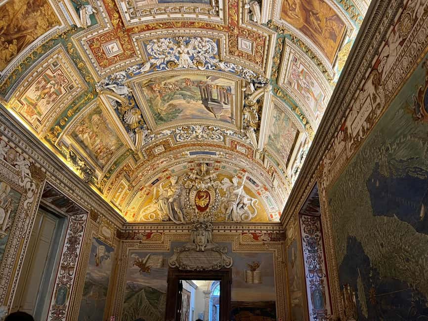 Vatican Museum & Sistine Chapel with Option Selected - From Pine Cone Courtyard to the Gallery of Maps