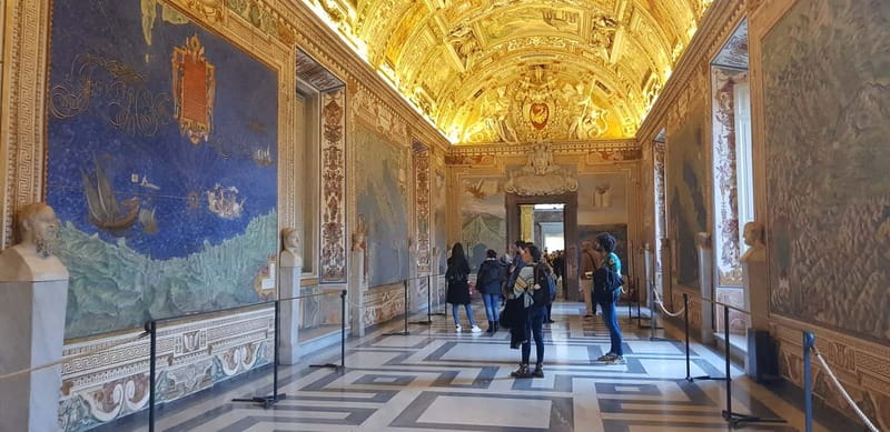 Vatican: Museums First-Access Small-Group Tour with Guide - St. Peter’s Basilica access: included, but watch the day