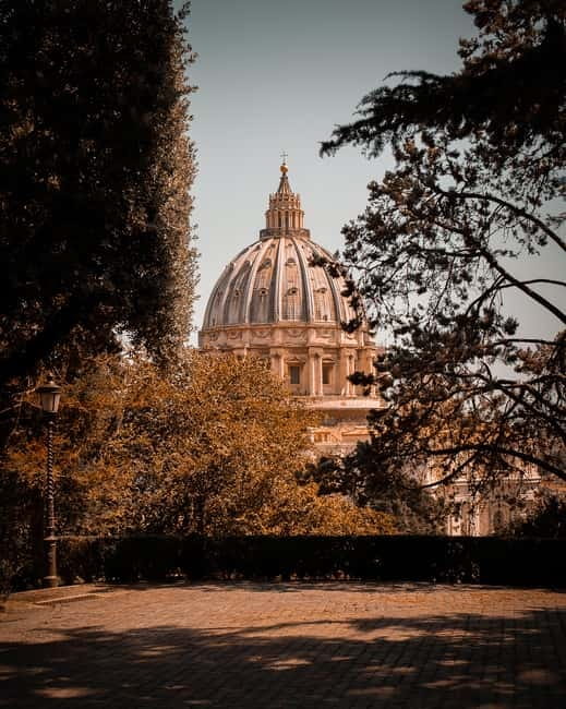 Vatican Museums & Sistine Chapel BASILICA OPTIONAL - Where the tour starts: Viale Vaticano and that first big view