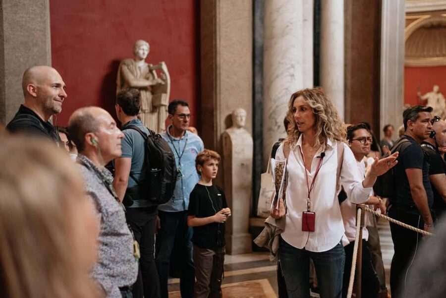 Vatican Museums & Sistine Chapel Skip-the-Line Guided Tour - Gallery of Maps and Pinecone Courtyard: history you can see