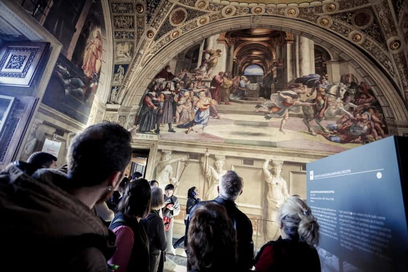 Vatican Museums & Sistine Chapel Small Group Tour - Pickup - Vatican Museums route: from papal collections to famous names you can point to