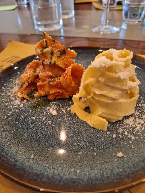 Vatican Pasta Class with wine and tiramisù - Meeting at Taverna Varrone and getting comfortable fast