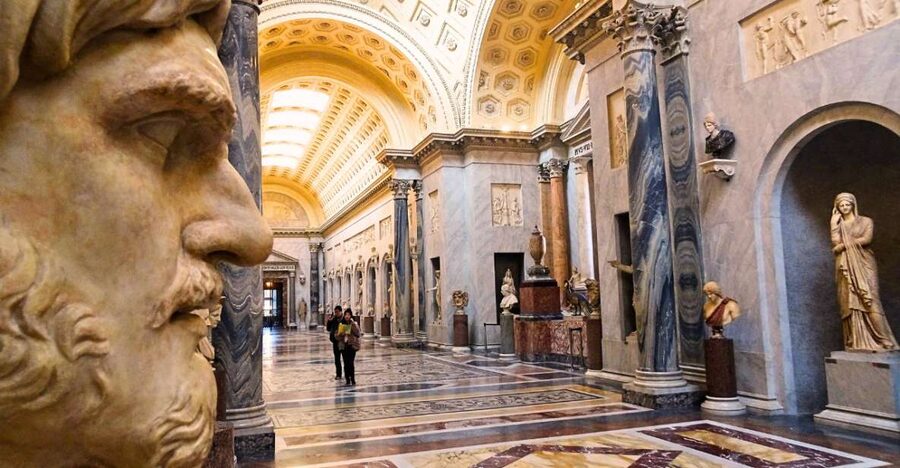 Vatican Private Tour with Skip-the-Line & Expert Guide - Upper Galleries: Candelabra and Tapestry Rooms at a human pace