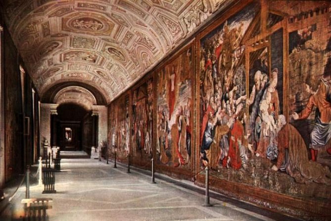 Vatican, Sistine Chapel & St. Peter Basilica Tour with Dome Lift - Pio Clementino, tapestries, maps: how the guide turns big rooms into clear stops