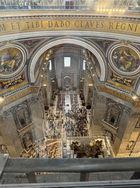 Vatican: St. Peter’s Basilica & Papal Tombs Tour - The Dome Climb Choice: Tickets Sold Separately on Site